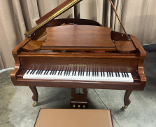 J Pramberger cherry French Provincial grand piano